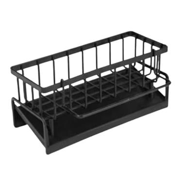 Imagem de RACK Suporte para Cozinha, Bh.Organizador de Esponja e Toalha com Sistema de Drenagem, Porta Toalha Pequeno