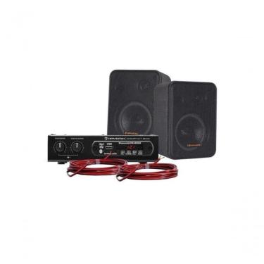 Imagem de Kit De Som Para Ambiente Hayonik Ambience 2000 V2 Preto