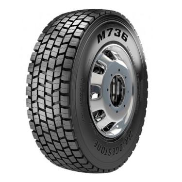 Imagem de Pneu 275/80R22.5 Bridgestone M736 149/146L - Tração 16 Lonas 
