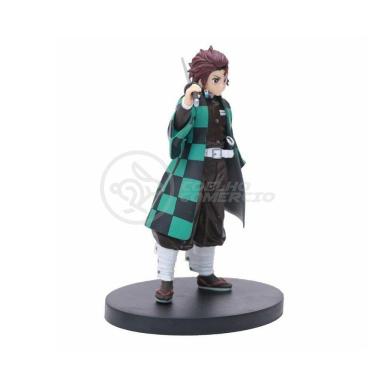 Imagem de Action Figure Boneco Tanjiro Kamado Demon Slayer 14cm