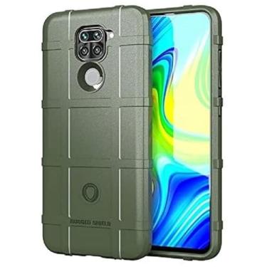 Imagem de Capa Case Xíaomi Redmi Note 9 (Tela 6.53) Rugged Shield Anti Impacto (Verde)