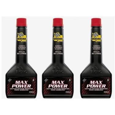Imagem de Kit 3 unidades do aditivo Max Power Bardahl Promax