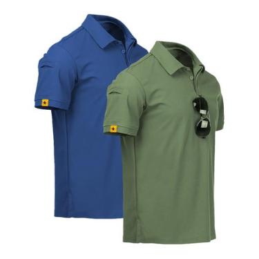 Imagem de Camisa polo masculina ZITY de manga curta Performance Sports, pacote c