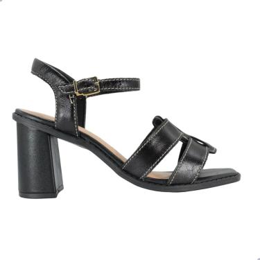 Imagem de Sandália Ramarim Couro Preto
