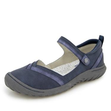 Imagem de Jambu Sapatilha feminina Raven Mary Jane, Azul-marinho/Brilhante, 37