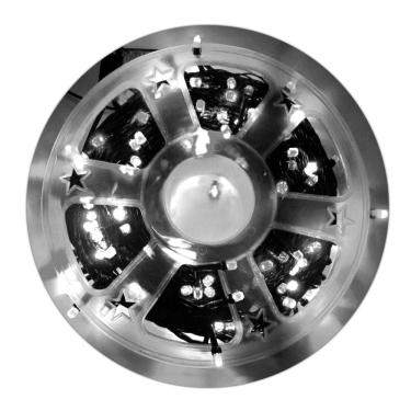 Imagem de Cordão Pisca Natal 200 Lampadas Led 8 Funções Rolo 50m 110v Branco