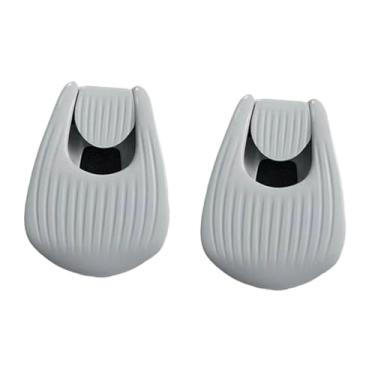 Imagem de YIJU 2x Suportes de Vara de Pesca com Clipes para Uso Diário, para Pesca com Anzol Profundo, Grampos para Vara de, Cinza