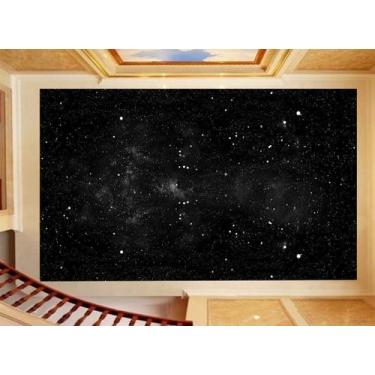 Imagem de Papel De Teto Céu Espaço Estrelas Galáxias 3,5M Rof62 - Você Decora