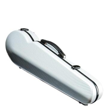 Imagem de Estojo Para Violino Tamanho 4/4, Leve E Fácil De Transportar, Com Alças, Fácil De Transportar, Listras Brancas Estojo para instrumento de violino