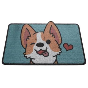 Imagem de Tapete Capacho Vinil Pet Friendys 60cm x 40cm Antiderrapante (Dog1)
