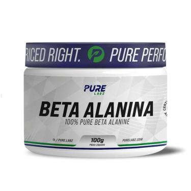 Imagem de Beta Alanina em Pó Pura 100g Pure Athletic-Unissex