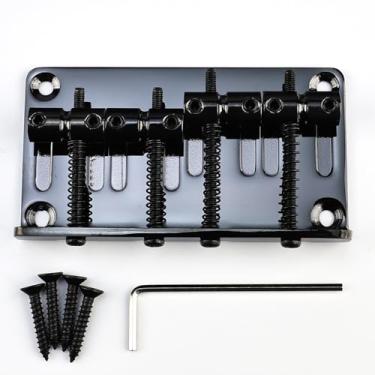 Imagem de OVSAL Ponte de baixo elétrica para 4 cordas BA-1003-BK