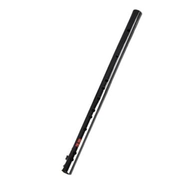 Imagem de Flauta de bambu de madeira flauta transversal curta instrumento de sopro de madeira estilo antigo para iniciantes, várias afinações disponíveis (tom G + bolsa de veludo)