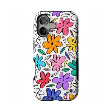 Imagem de Casely Capa para iPhone 17 | Fora das linhas | Marcador Crayola | Design protetor arrojado | Compatível com MagSafe