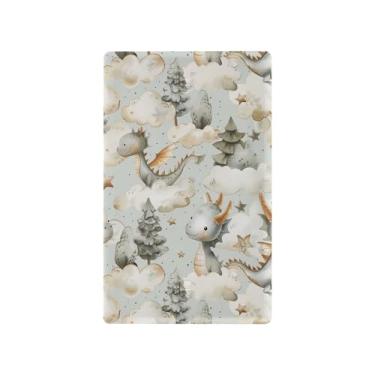 Imagem de SEHANY Capa de parede de tomada dupla de dinossauro engraçado, tamanho padrão e à prova de calor, placas decorativas para decoração de escritório doméstico (11,5 cm x 7 cm)