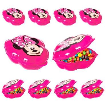 Imagem de Kit 50 Porta Mix objetos e Lanches Pote de Lembrança da Minnie Disney 