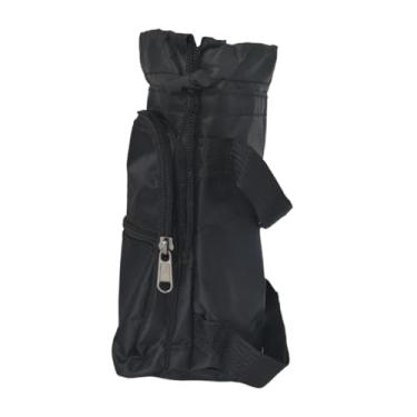 Imagem de Colaxi Porta-garrafa de água em formato de sela de cavalo, bolsa portátil para garrafa de água com vários bolsos para aventuras ao ar livre.