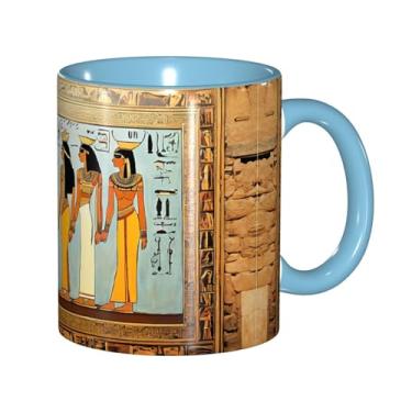 Imagem de Zeraoke Mulheres no Egito Antigo Imprimir Canecas de Café Criativas, Personalizadas, Presente para Família, Tamanho 325 ml, Unissex