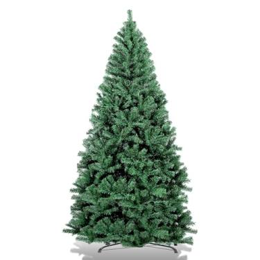 Imagem de Árvore de Natal (3.2m) PVC, Até 2800 Cabeças Do Número de Galhos, Árvore De Natal Gigante Luxo Modelo Cor Verde 320cm