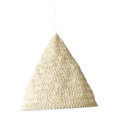 Imagem de Baoblaze Abajur decorativo branco para lustres, luminárias de chão, luminárias de mesa, restaurantes e salas de estar, L