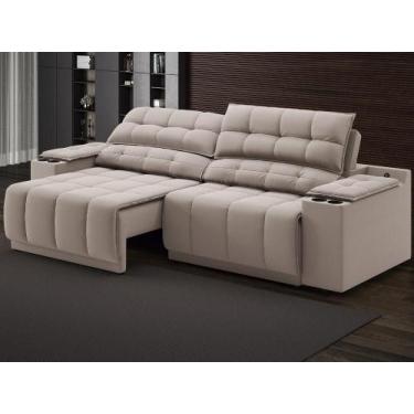 Imagem de Sofá com Porta Copos e Carregador USB Retrátil e Reclinável Samurai 2,