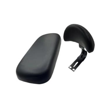 Imagem de Colaxi Sela de passageiro traseiro do banco traseiro de bicicleta elétrica, elegante e à prova de choque, confortável, confortável, almofada de passageiro, com Pequeno Encosto