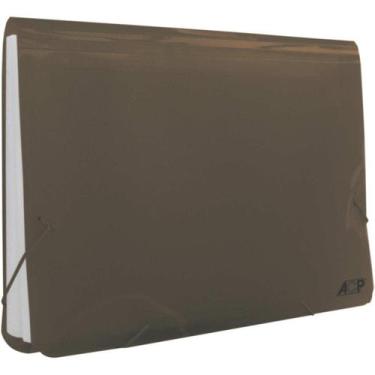 Imagem de Pasta Sanfonada Plastica Oficio 31 Divisoes Fume 78970272922 - ACP