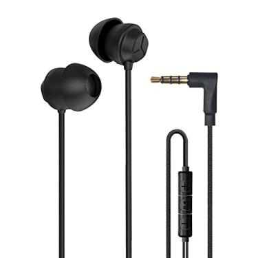 Imagem de Fones de ouvido para dormir X110 - intra-auriculares -ruído com pontes silicone ultra macio fio 3 5mm compatíveis celula