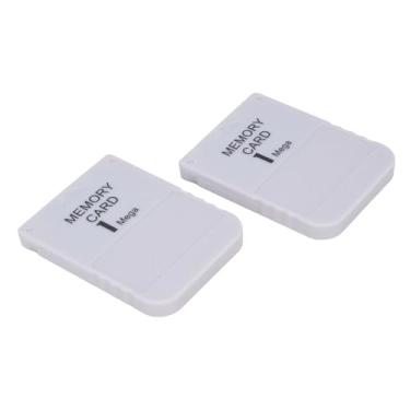 Imagem de ariarly Cartão de memória PS1 de 1 MB, console de jogos, 1 mega cartão de memória projetado para sistema de jogos clássico, velocidades de leitura e gravação rápidas, leve e compacto, material ABS (2