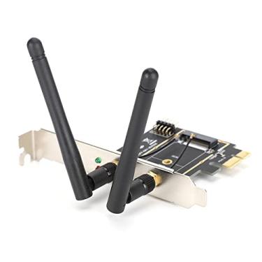 Imagem de Ymiko Placa Adaptadora de Rede Sem Fio PCI E para M.2 NGFF para Slot de Expansão WiFi KEY A/E