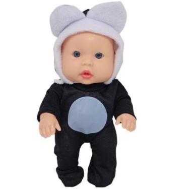 Imagem de Boneca Bebê Tininha Zoo 18cm Vários Modelos - Sid-Nyl Brinquedos, Pand
