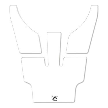 Imagem de Protetor Tanque Moto Suzuki V Strom 1000cc 2010 Transparente Preto