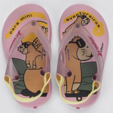 Imagem de Chinelo Rider R1 Baby Com Elástico e Facilidade no Calce Cor:RosaTaman