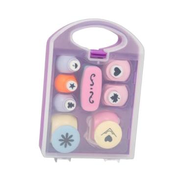 Imagem de Esquirla Conjunto de 8 furadores de papel para artesanato, versáteis, reutilizáveis ​​e portáteis, ideais para scrapbooking e fotos.