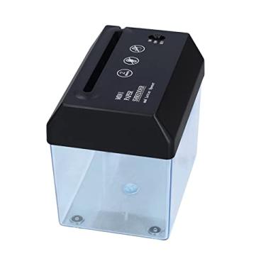 Imagem de Naroote Mini Trituradora de Papel Elétrica Resistente Ao Desgaste para Uso Doméstico e No Escritório, Portátil e Com Economia de Espaço, Faca de Metal A6, Presente Ideal, Largura de Entrada de Papel
