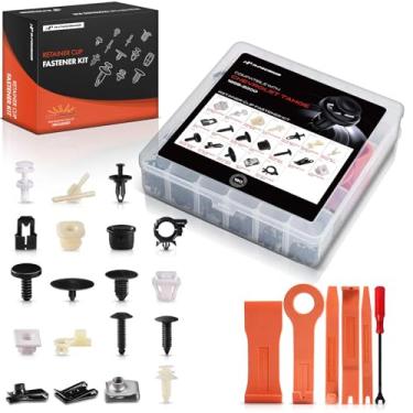 Imagem de A-Premium Kit de clipe de retentor de carro 190 peças (tipo 19) compatível com Chevrolet Tahoe 1995-2000, painel de acabamento de pára-choques para porta de choque, conjunto de reposição de fixador de