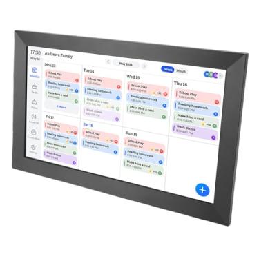 Imagem de Zyyini Calendário de Tela de Toque Inteligente de 15,6 Polegadas e Moldura de Foto de Gráfico de Tarefas para Decoração de Casa Moderna (#1)