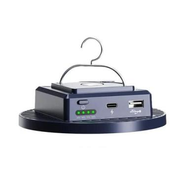 Imagem de Lanterna De Camping LED Recarregável Portátil Com 4 Modos Luz De Emerg