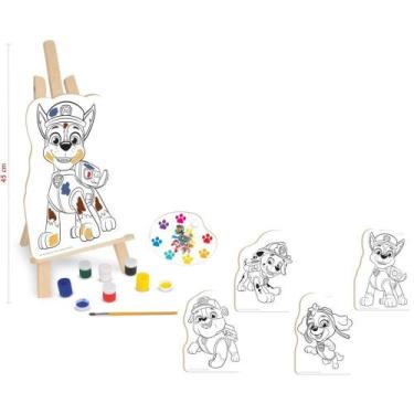 Imagem de Brinquedo para Colorir Patrulha Canina KIT de Pintura - NIG