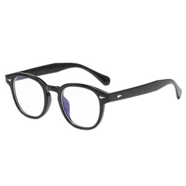 Imagem de Óculos de Sol UV400 - Rebites Redondos Estilo Punk com Lentes Degradê para Homens e Mulheres, Ideais para Esportes ao Ar Livre, Corrida e Ciclismo, Armação Preta e Transparente