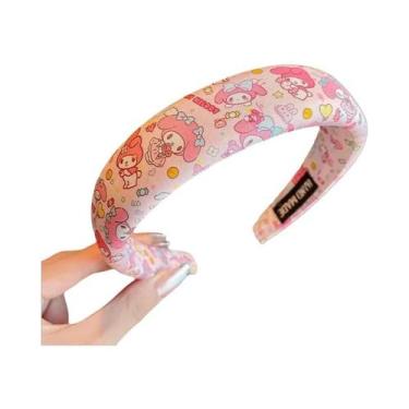 Imagem de Tiara Alta Kuromi Para Meninas, Acessórios De Cabelo Infantil Sanrio, 