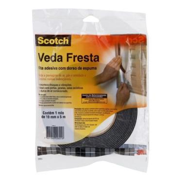 Imagem de Fita Veda Fresta Espuma Scoth 19x5m 3M