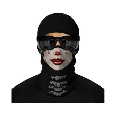 Imagem de Máscara De Ciclismo Masculina Com Estampa De Caveira Para Halloween, R