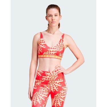 Imagem de Top Feminino Adidas Médio Suporte adidas x FARM Rio-Feminino