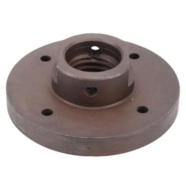 Imagem de FTVOGUE Adaptador de Eixo de Cabeçote de Torno de 6 Polegadas 1 Polegada 8TPI Construção Em Aço Extensão de 25 Mm para 1018 1018VD 1218 1218VD Adaptador de Rosca de Eixo de Torno para