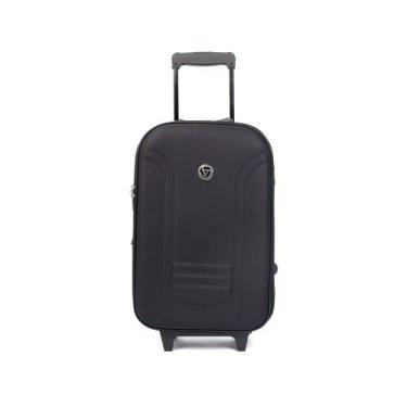 Imagem de Mala Viagem Yins Pequena Expansível Cadeado Preto, Único, Preto