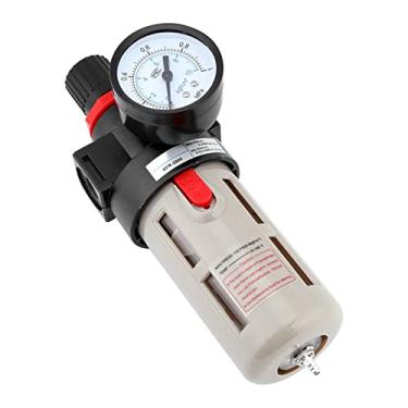 Imagem de aqxreight Solução de Pneumático Compacto Regulador BFR-2000 de 1/4" Com Manômetro para Controle de Pressão Estável e Separação Em Aplicações Industriais