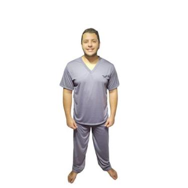 Imagem de Pijama Masculino de Inverno Manga Curta e Calça De Dormir - PIJAMAS VI