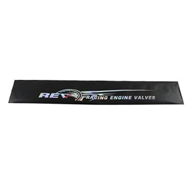 Imagem de RiToEasysports Etiqueta Reflexiva da Janela do Carro, Etiqueta Material Premium 130x21cm do Decalque Pára- Pvc para Veículos Universais (motor de corrida)