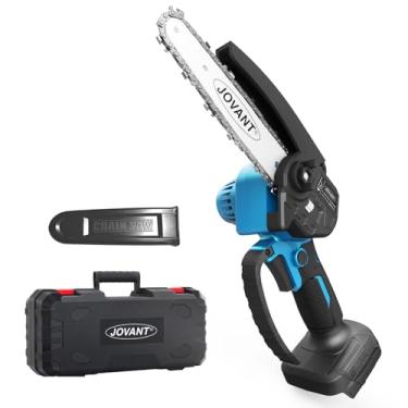 Imagem de jovant Mini Motosserra Sem Fio (Sem Bateria), Elétrica Com Sistema De Lubrificação Automática, Pequena Serra Portátil Jovant, Motosserras Elétricas 6 Polegadas (Apenas Ferramentas)